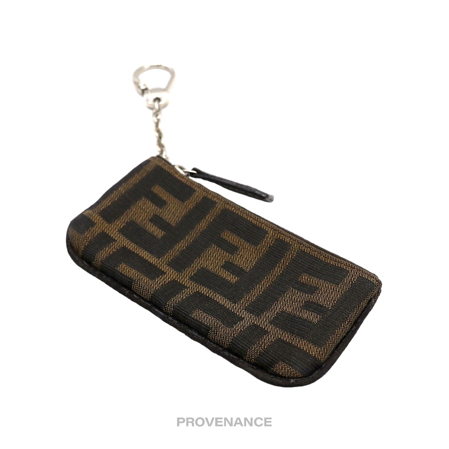 🔴 Fendi Key Pouch Cles - FF Zucca Brown