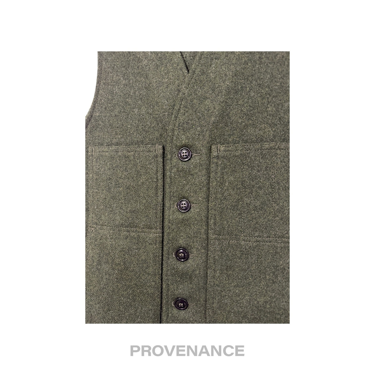 🔴  Filson Mackinaw Wool Vest - Forest Green XS