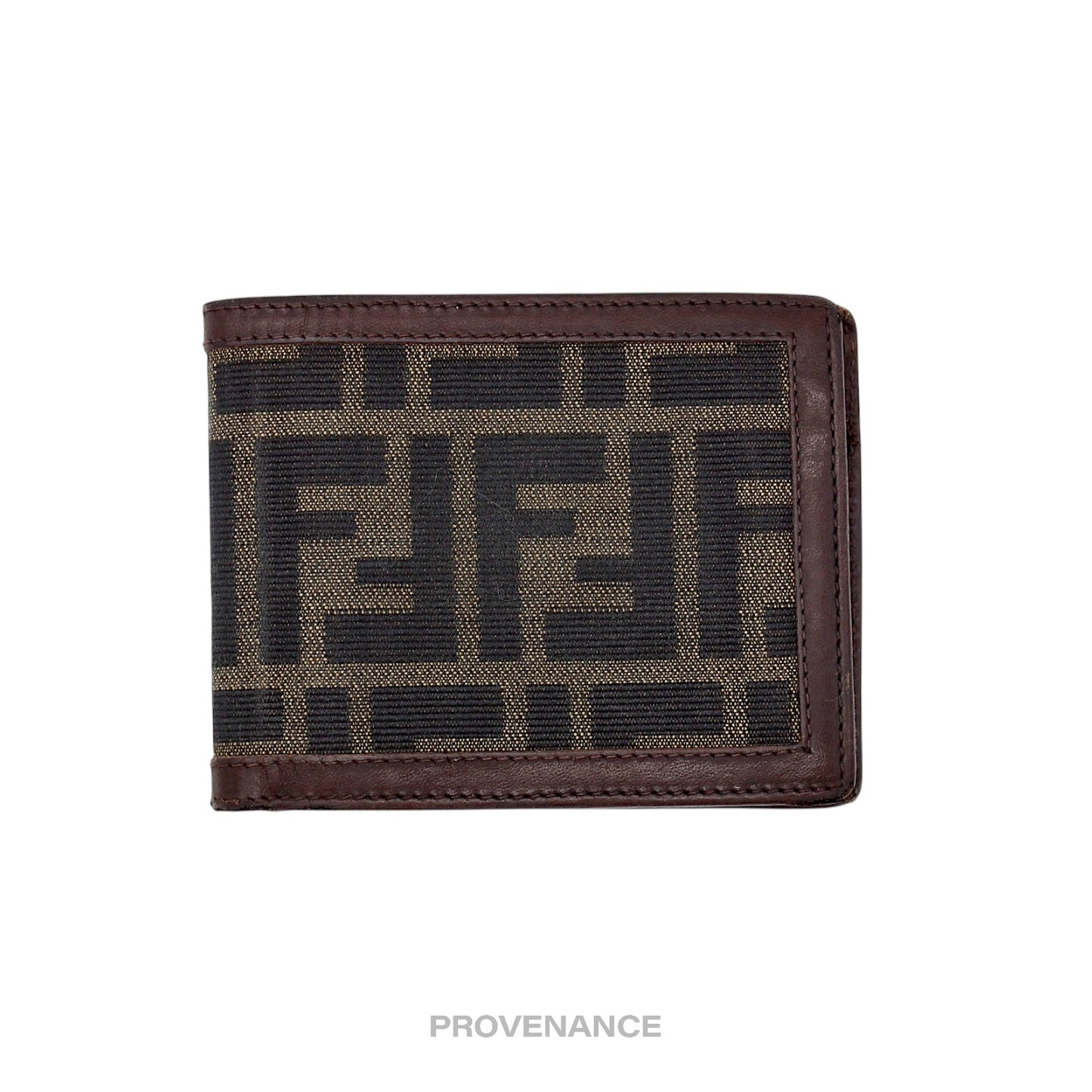 🔴 Fendi Bifold Wallet - FF Zucca