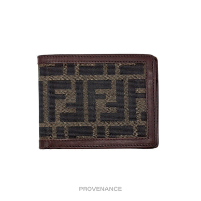 🔴 Fendi Bifold Wallet - FF Zucca