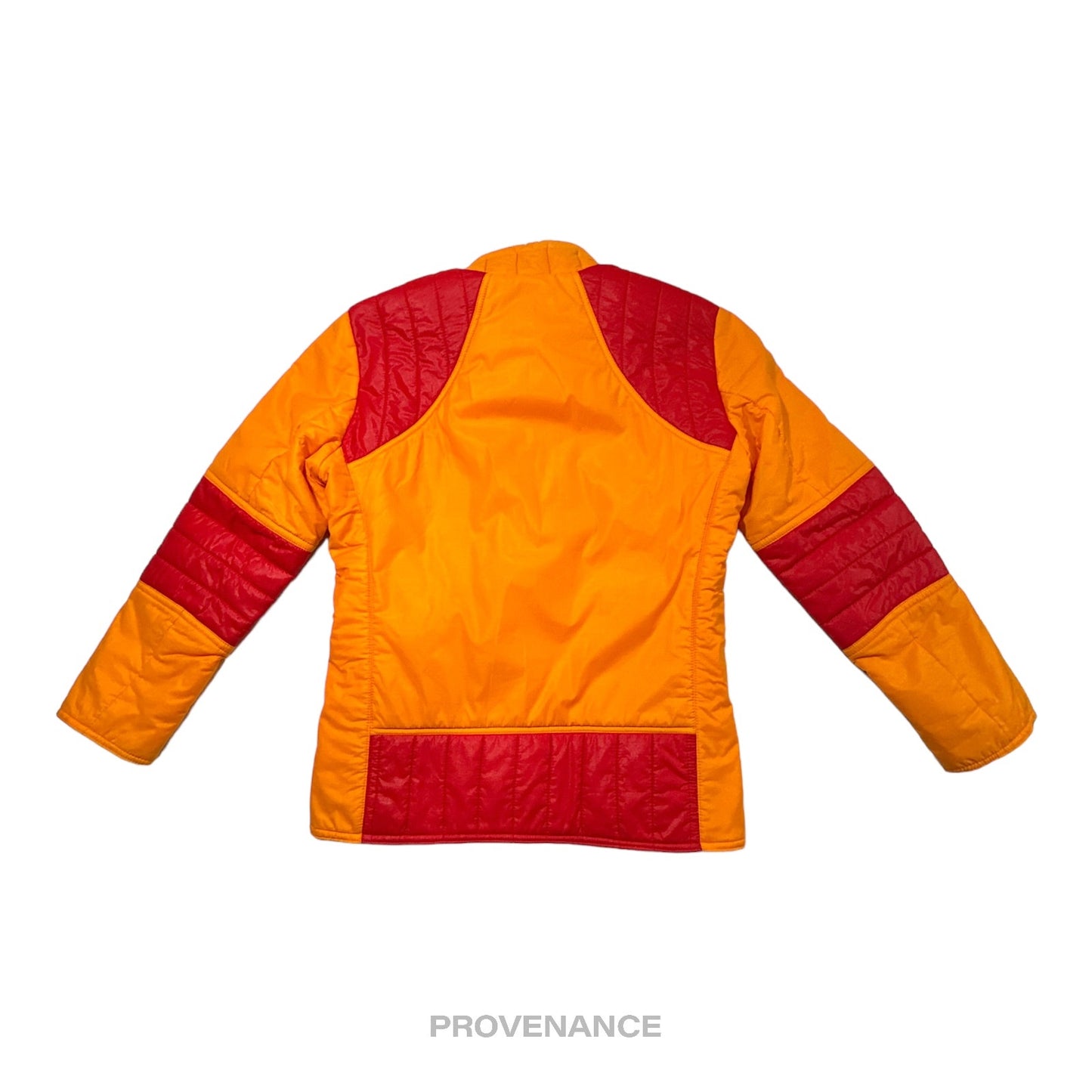 🔴 Moncler Light Ski Jacket Coat - Orange/Red