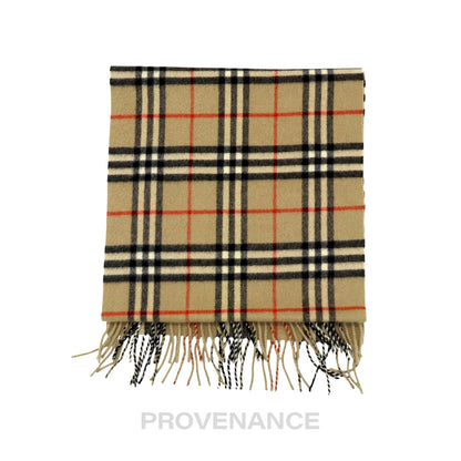🔴 Burberry Scarf - PURE CASHMERE Nova Check