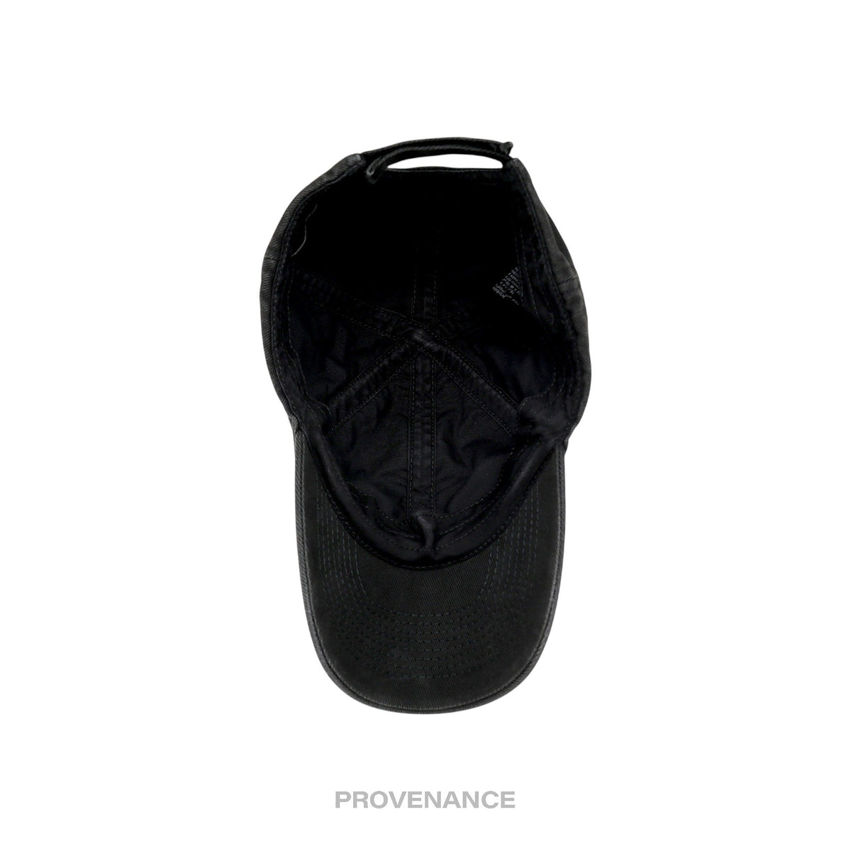 🔴 Balenciaga Embroidered Logo BB Lazer Destroyed Cap Black