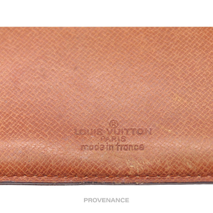 🔴 Louis Vuitton Card Holder Wallet - Monogram Small "f"