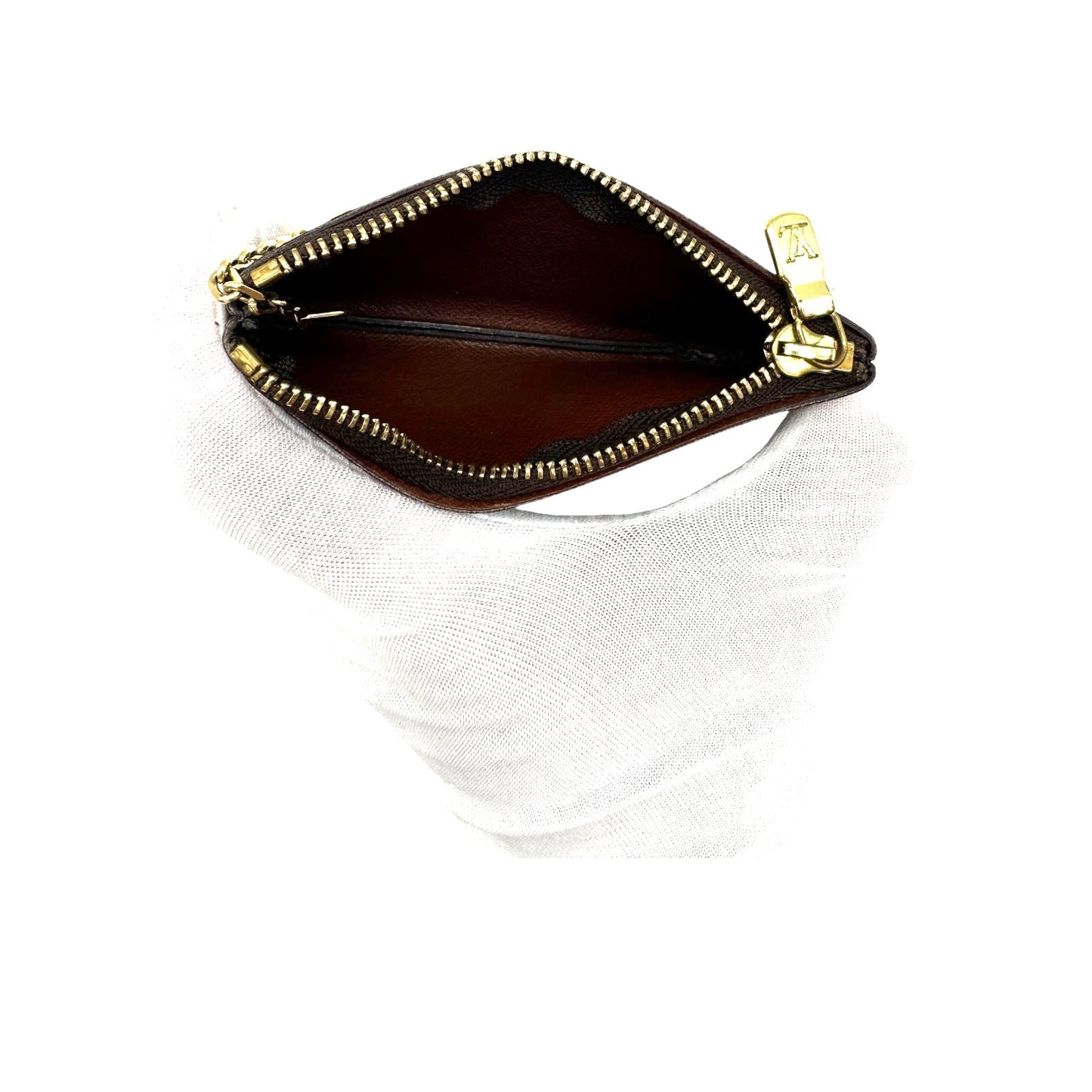 🔴 Louis Vuitton Key Pouch Cles -  Monogram