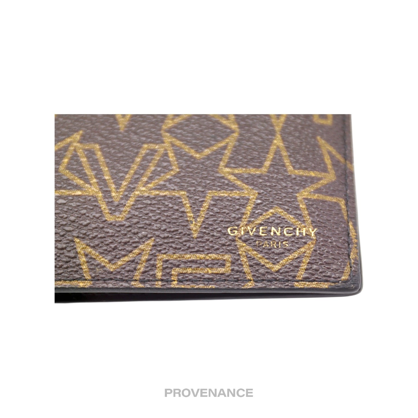 🔴 Givenchy 8CC Bifold Wallet - Monogram Stars