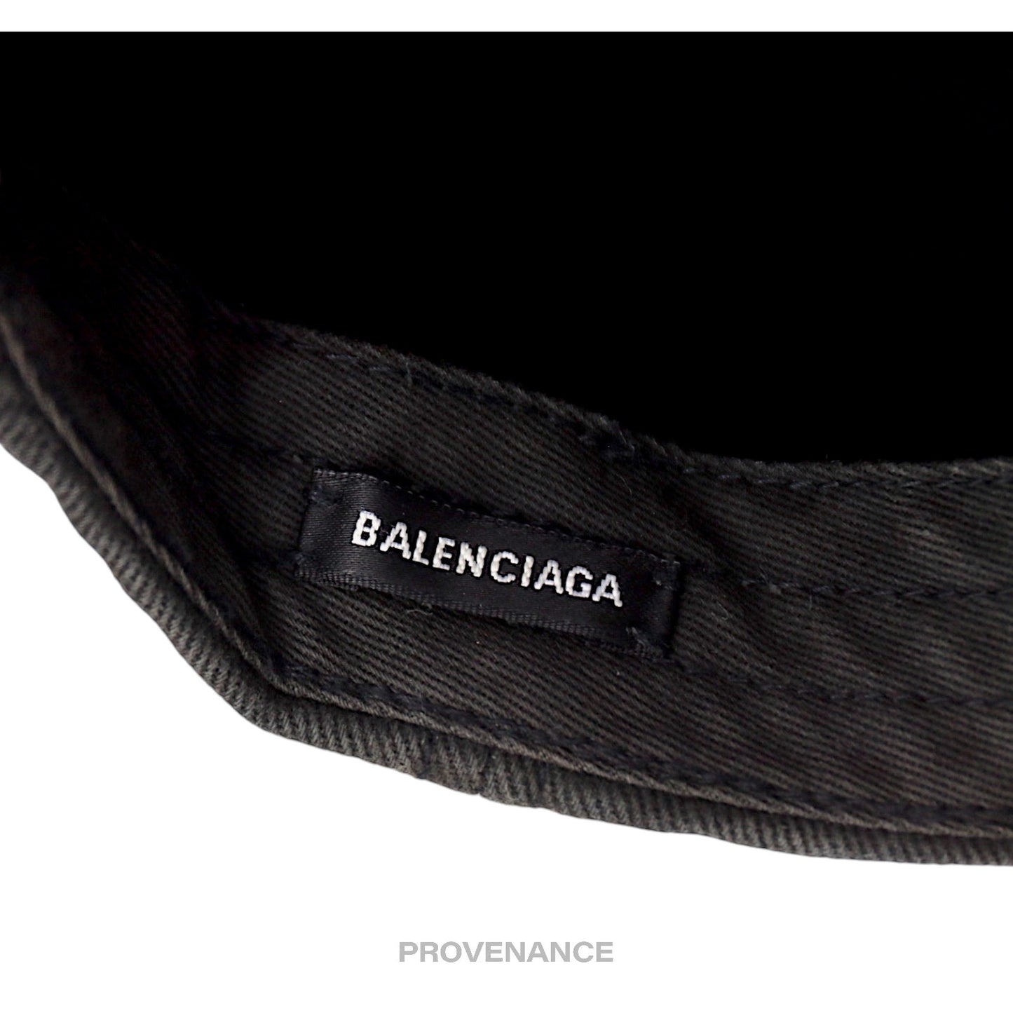 🔴 Balenciaga WFP World Food Programme Cap - Washed Black