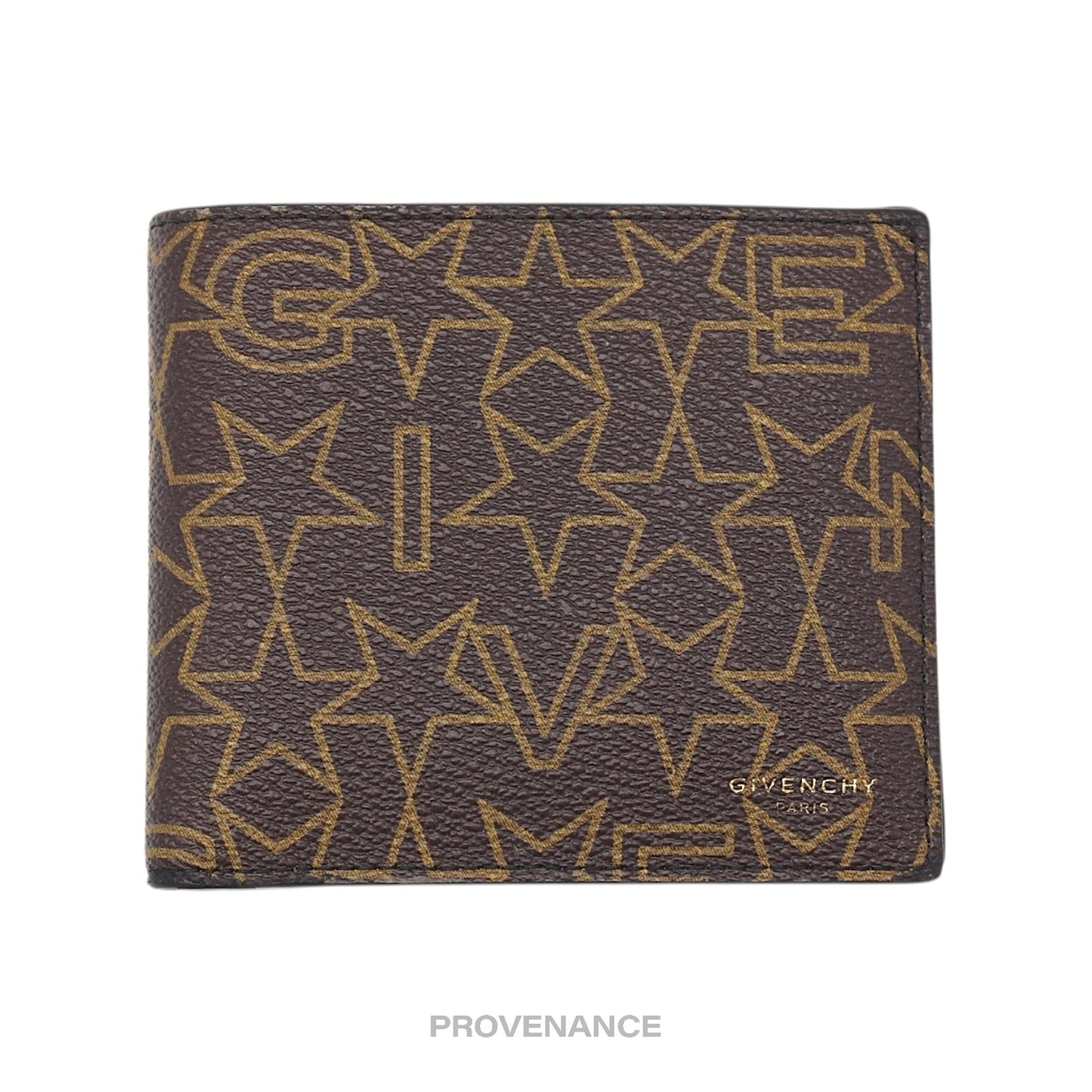 🔴 Givenchy 8CC Bifold Wallet - Monogram Stars