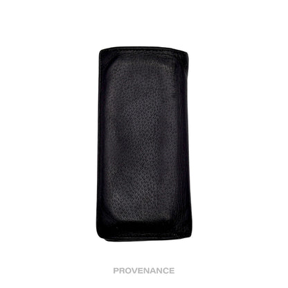 🔴 Gucci GG Marmont Long Wallet - Black Leather