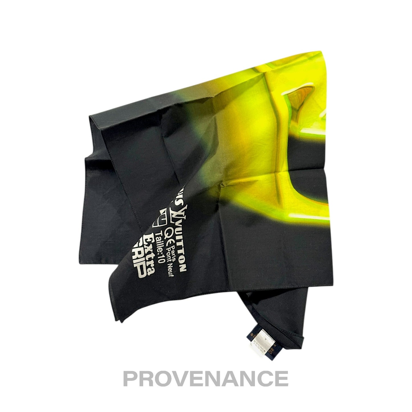🔴 Louis Vuitton Virgil Abloh Extra Grip Bandana Scarf Black