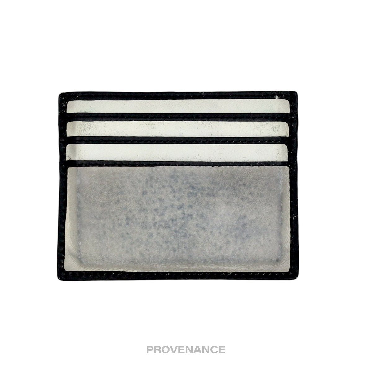 🔴 Fendi x Joshua Vides Card Holder Wallet - Black White