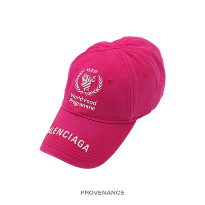 🔴 Balenciaga WFP World Food Programme Cap - Pink