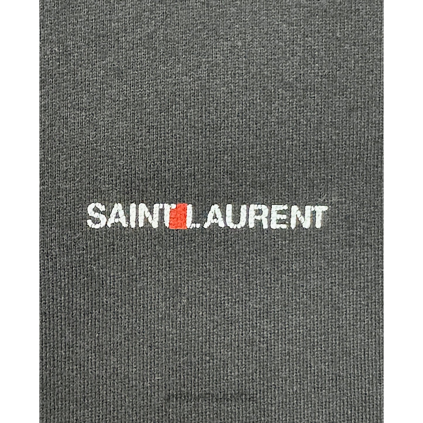 🔴 Saint Laurent Paris SLP Logo Hoodie - Black M