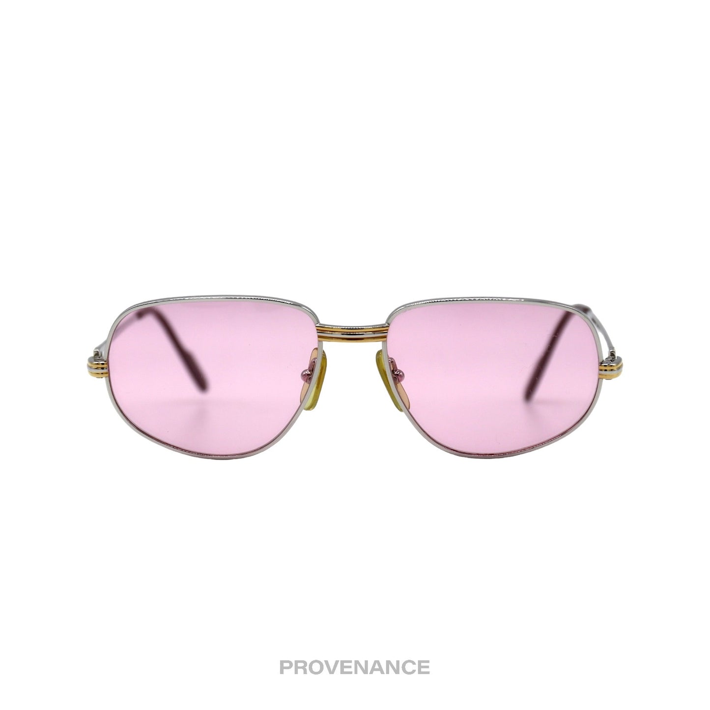 🔴 Cartier Romance Louis (Drake) Sunglasses - Pink