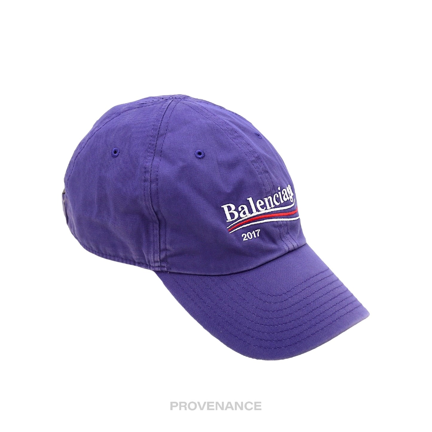 🔴 Balenciaga Political Campaign Cap Hat - Washed Blue