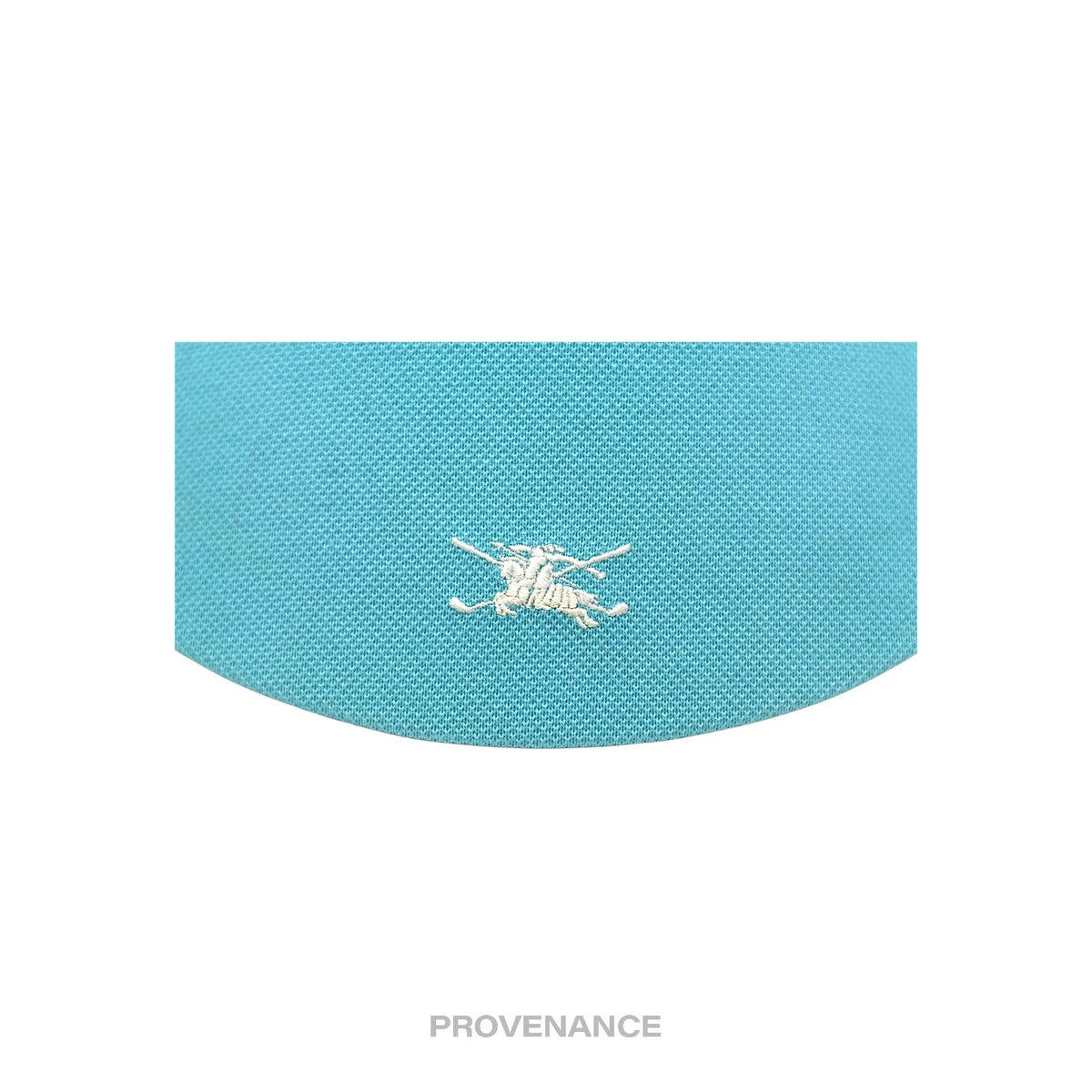 🔴 Burberry Golf Knight Logo Visor - Sky Blue Nova Check