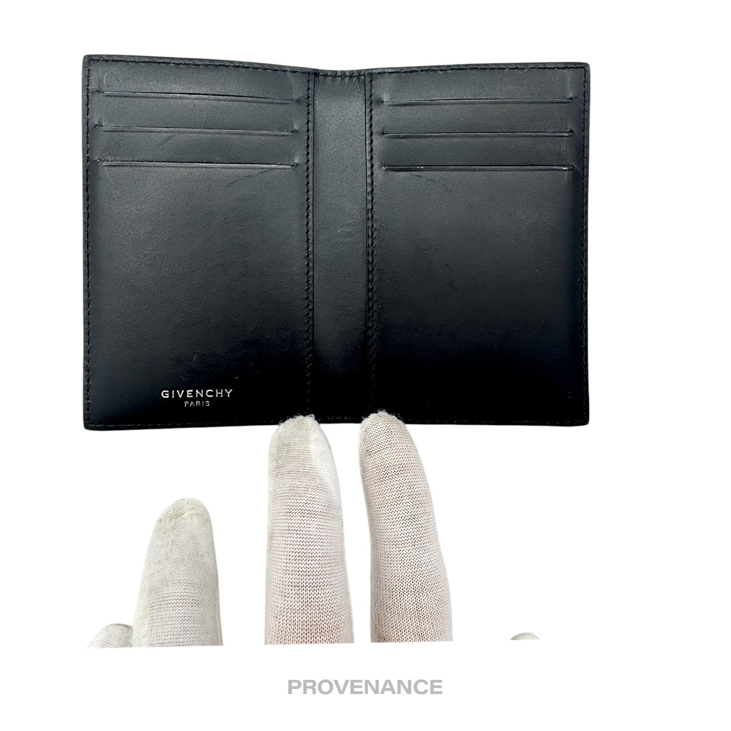 🔴 Givenchy 6CC Pocket Organizer Wallet - Moth Paisley