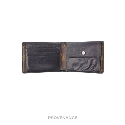 🔴 Louis Vuitton Mindoro Bifold Wallet - Monogram Macassar