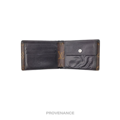 🔴 Louis Vuitton Mindoro Bifold Wallet - Monogram Macassar