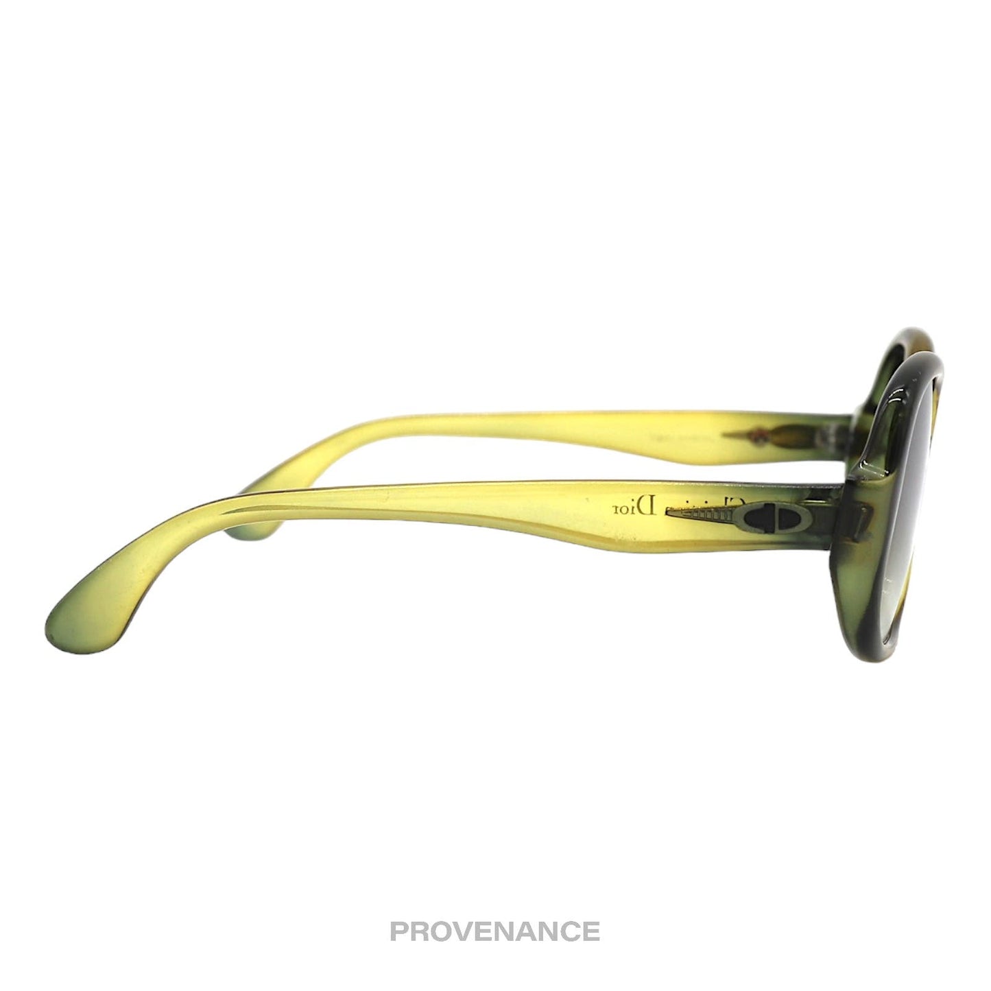 🔴 Christian Dior Optyl Vintage Sunglasses - Green Yellow