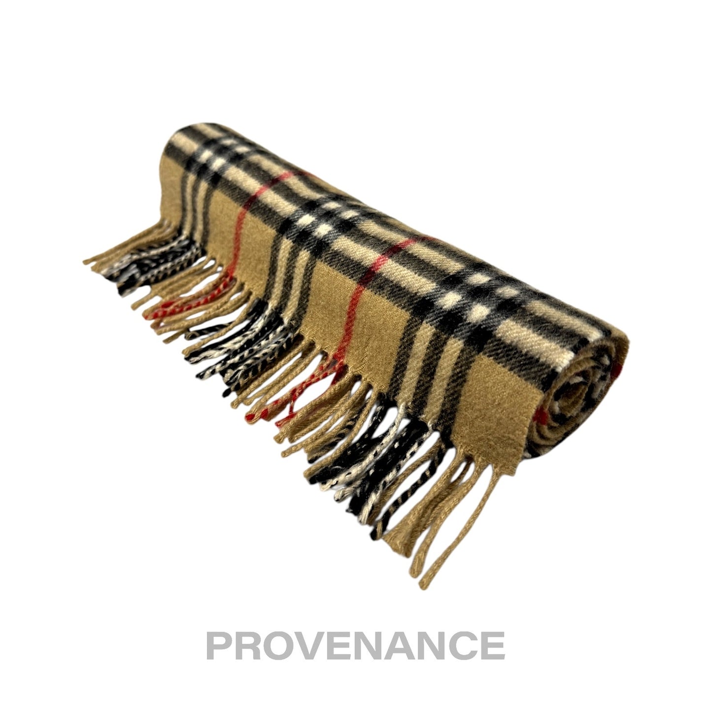 🔴 Vintage Burberrys Scarf Nova Check 100% PURE CASHMERE