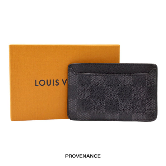 🔴 Louis Vuitton Neo Card Holder Wallet - Damier Graphite