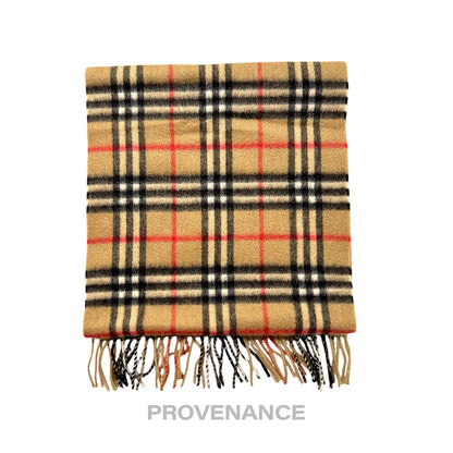 🔴 Burberry Scarf - Nova Check Cashmere