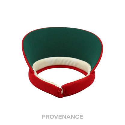 🔴 Balenciaga Sports Visor - Red green