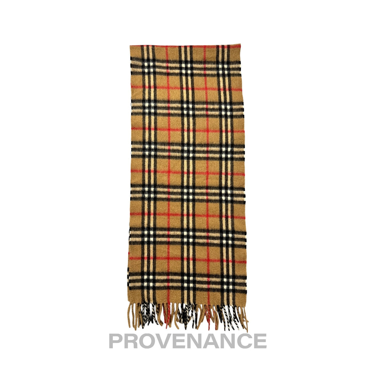 🔴 Vintage Burberrys Scarf Nova Check 100% PURE CASHMERE