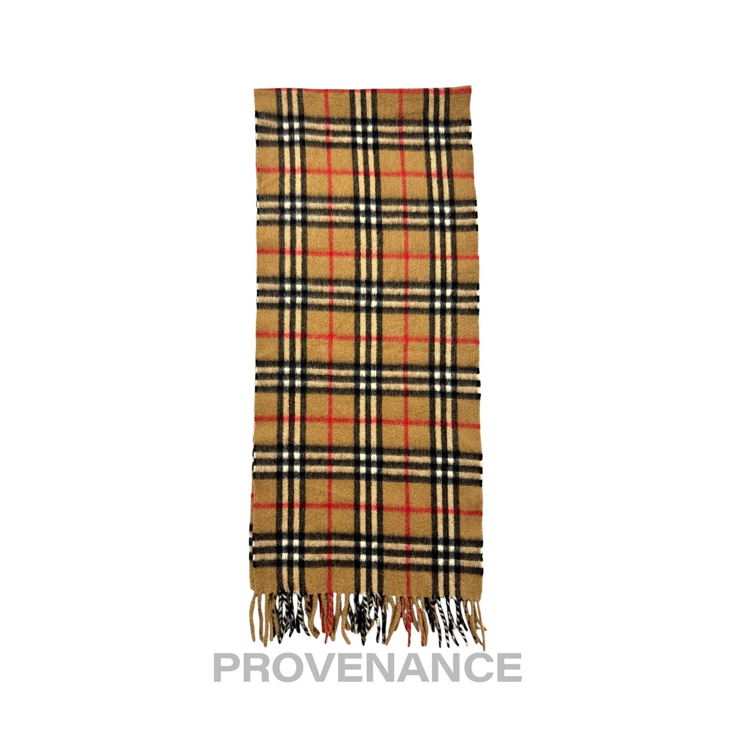 🔴 Vintage Burberrys Scarf Nova Check 100% PURE CASHMERE