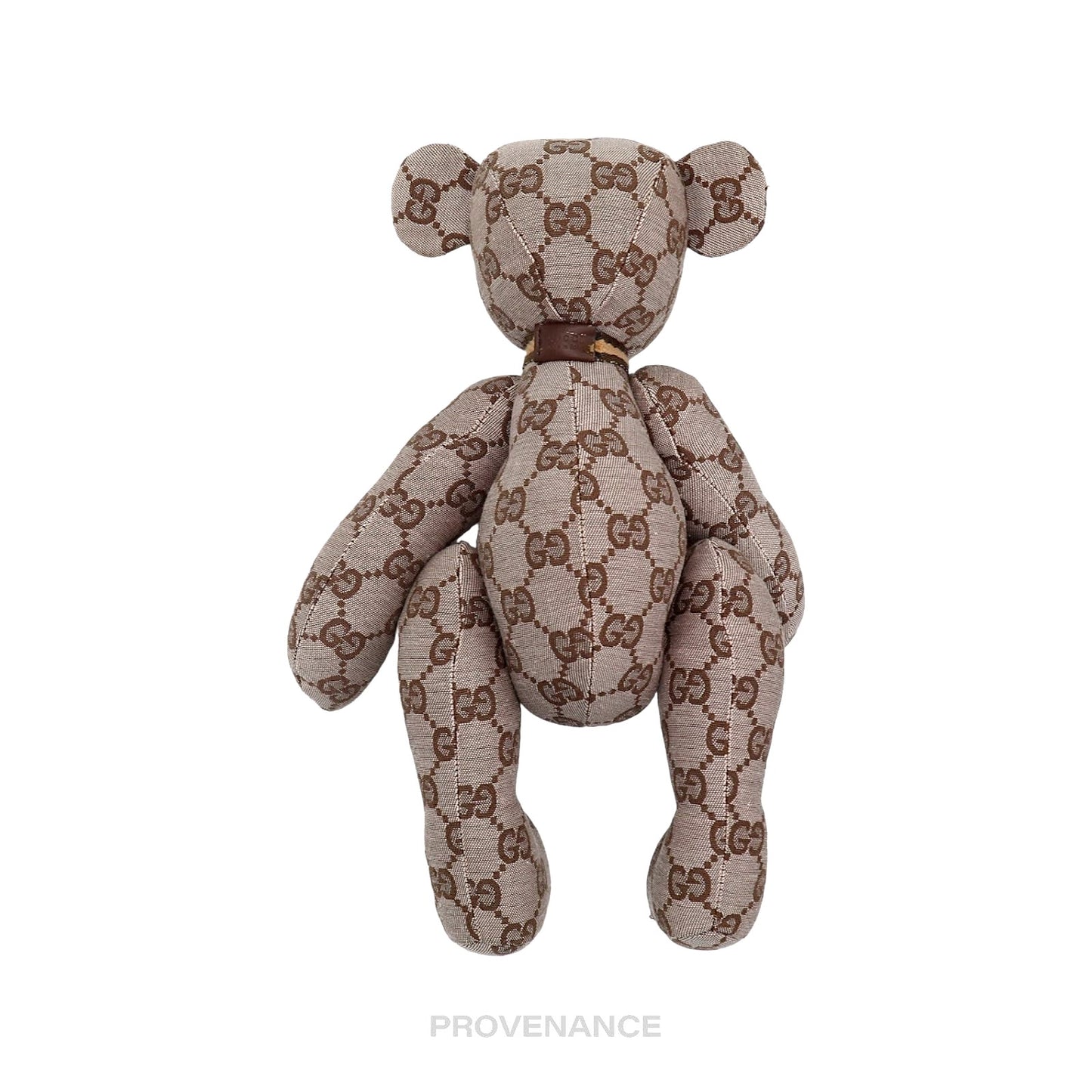 🔴 Gucci Teddy Bear - Light Brown GG Canvas