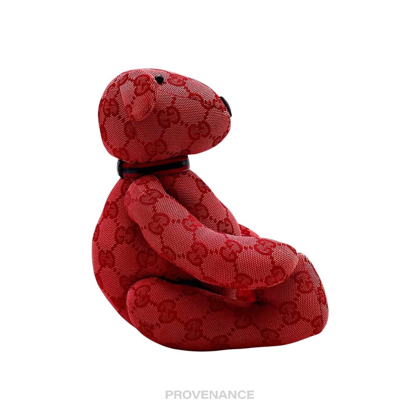 🔴 Gucci Teddy Bear - Red GG Canvas