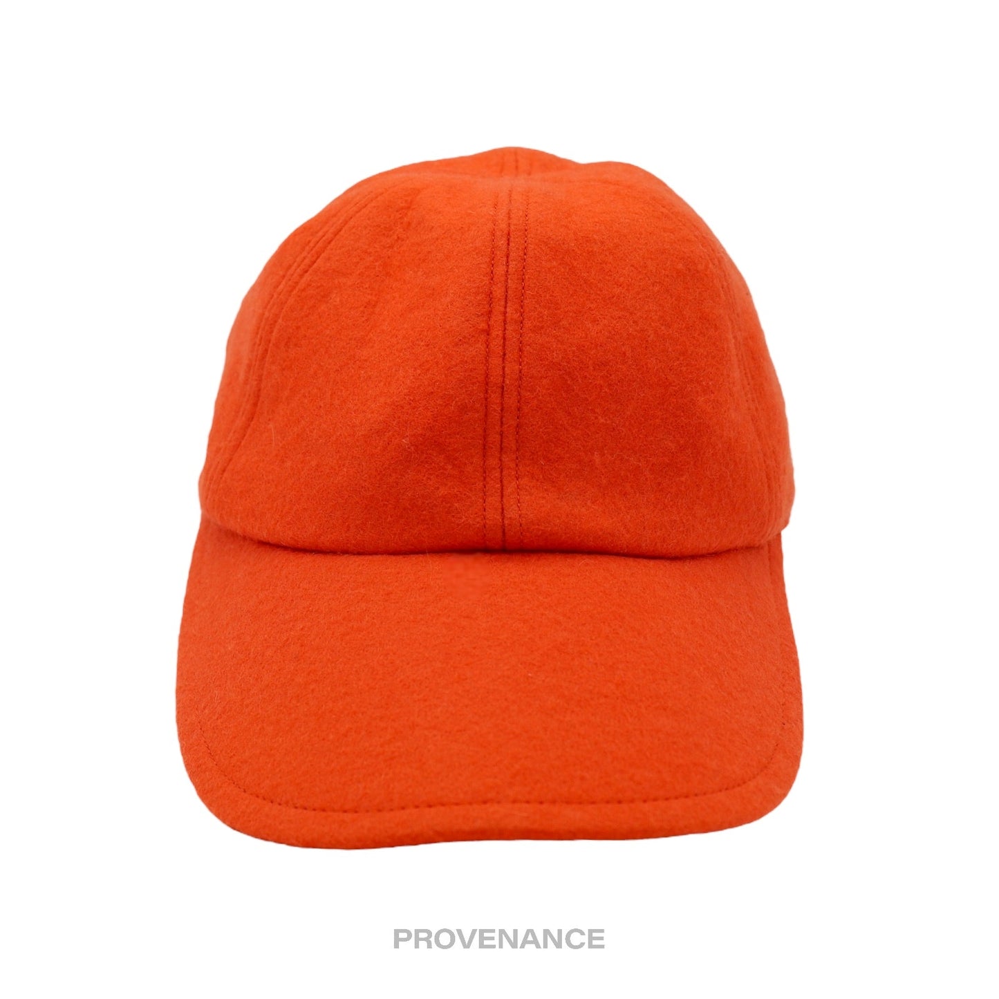 🔴 Christian Dior CD Wool Blend Cap Hat - Orange