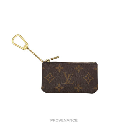 🔴 Louis Vuitton Key Pouch Cles -  Monogram