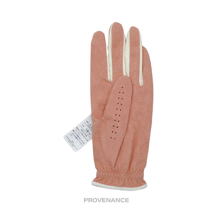 🔴 Balenciaga Golf Glove - Pink Suede Leather