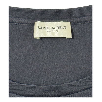 🔴 Saint Laurent Paris SLP Logo T Shirt - Black L
