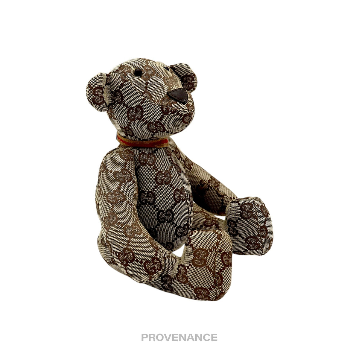 🔴 Gucci Teddy Bear - GG Canvas Tan
