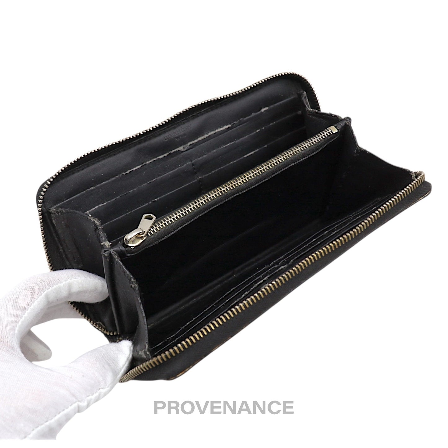 🔴 Givenchy x Disney Zip Long Wallet - Bambi Black