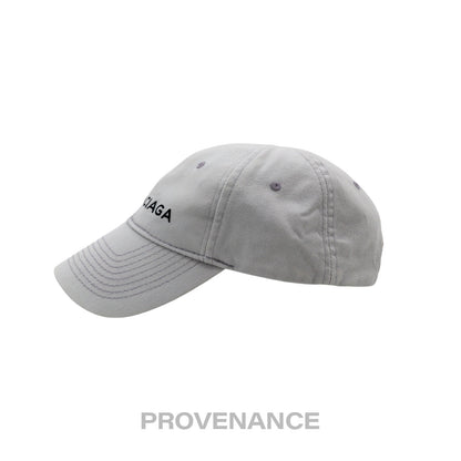 🔴  Balenciaga Embroidered Logo Cap - Grey
