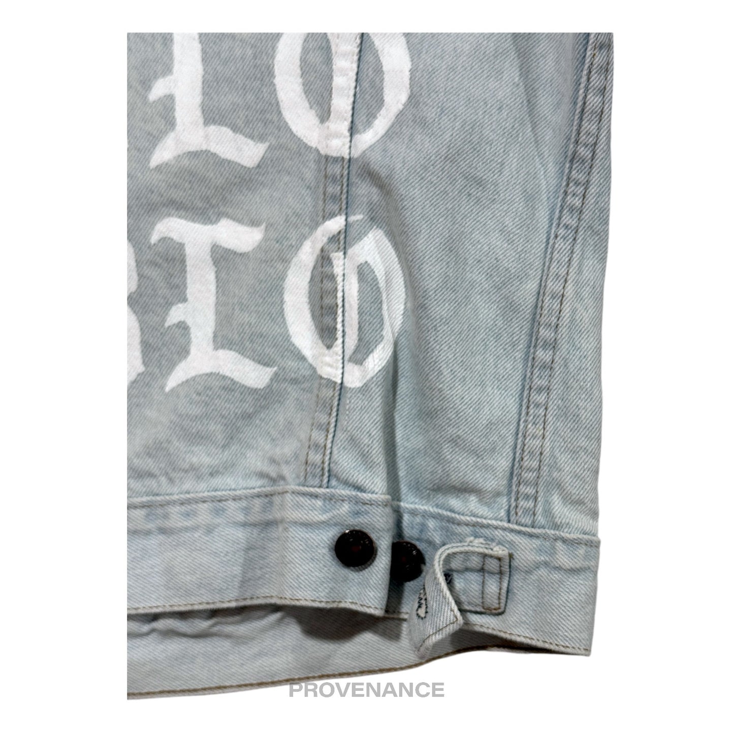 🔴 LEVIS x Kanye Ye PABLO TLOP Denim Jacket - Light Blue M