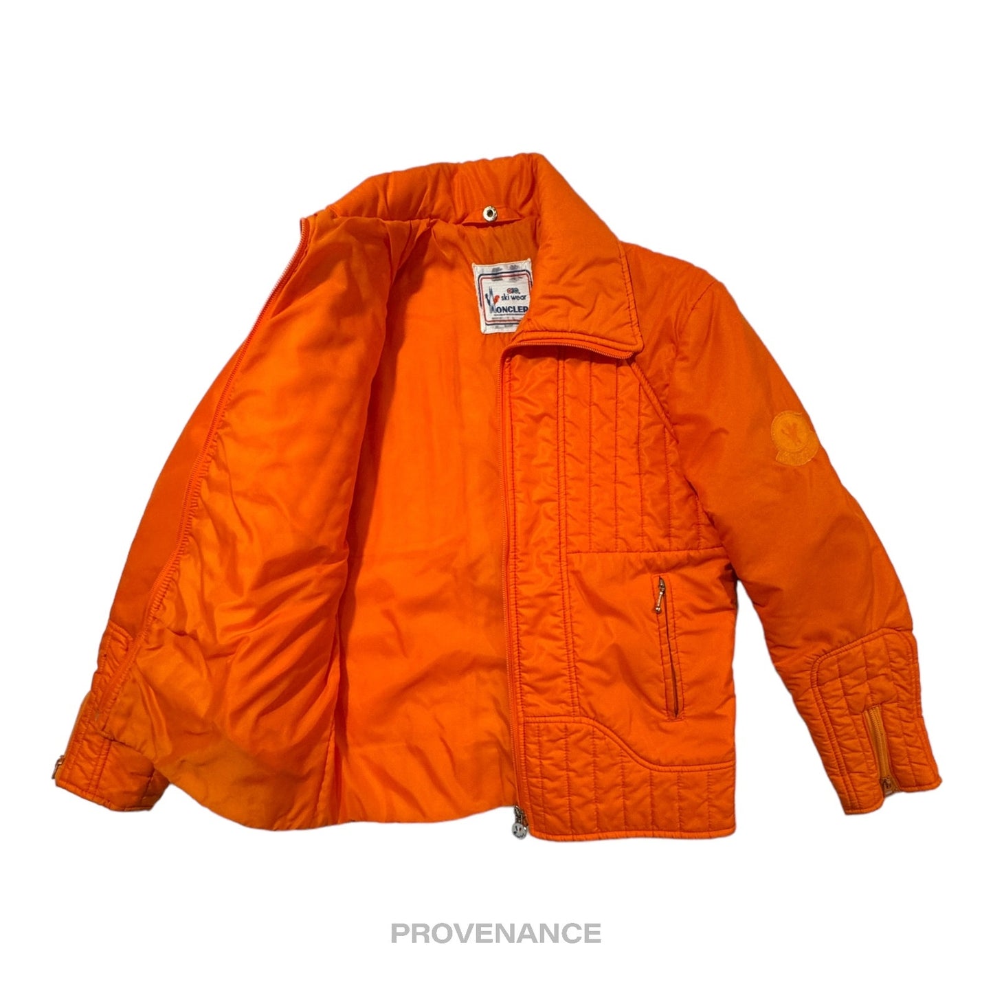 🔴 Moncler Light Ski Jacket - Orange 2 M