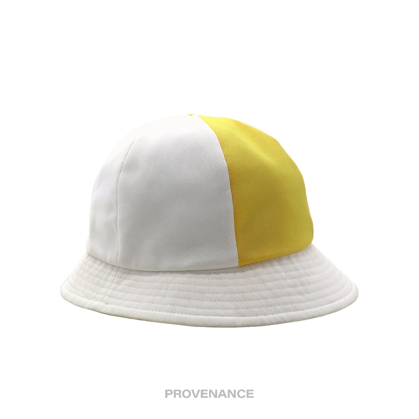 🔴 Givenchy 4G Bucket Hat - Yellow White Patchwork