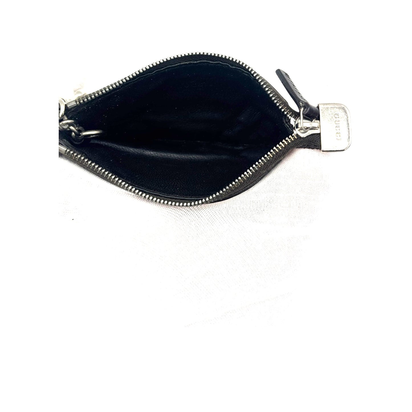 🔴 Gucci Key Pouch Cles - Chocolate Diamante Leather