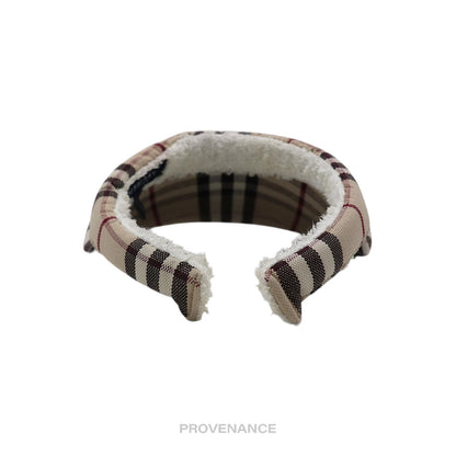 🔴 Burberry Golf Visor - Nova Haymarket Check