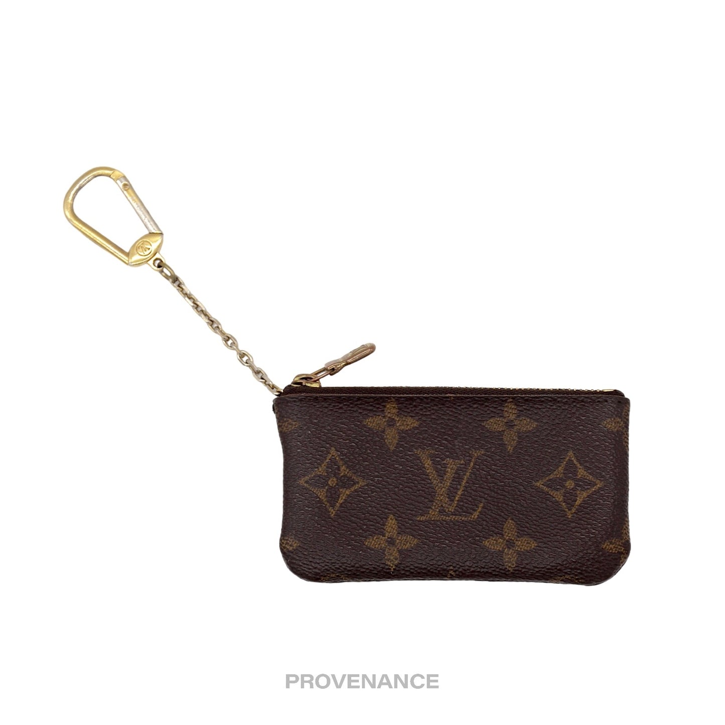 🔴 Louis Vuitton Key Pouch Cles -  Monogram