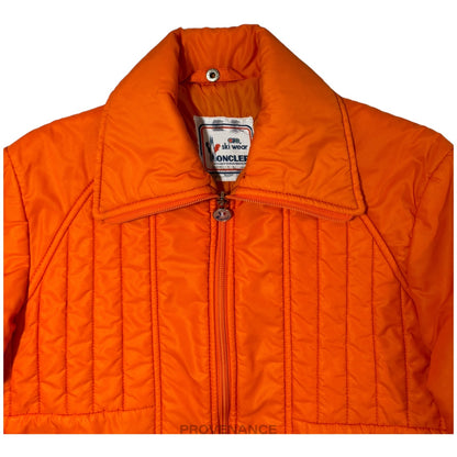 🔴 Moncler Light Ski Jacket - Orange 2 M