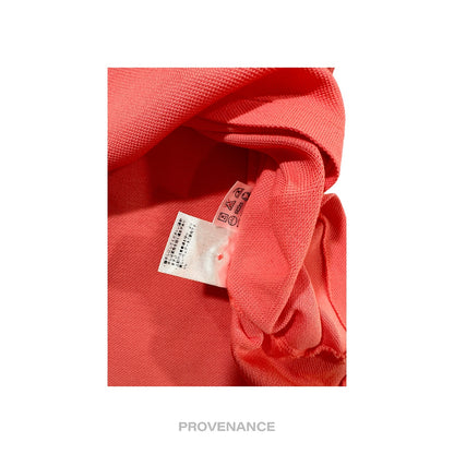 🔴 Balenciaga Sports Golf Polo Shirt - Watermelon Red M