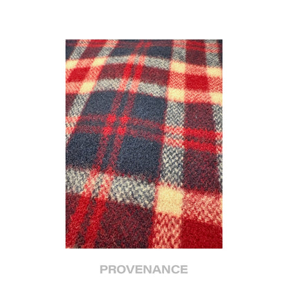 🔴  Johnson Woolen Mills Vest - Plaid XS