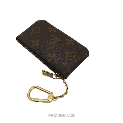 🔴 Louis Vuitton Key Pouch Cles -  Monogram