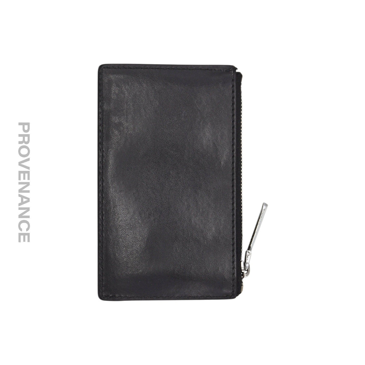 🔴 BURBERRY LONDON ENGLAND Zip Card Holder Wallet - Black